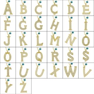 Alternative view of Gümüş Nazar Gold K Harfi Kadın Kolye