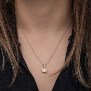 Alternative view of ​Gümüş Sarı Baget Taşlı Kadın Set